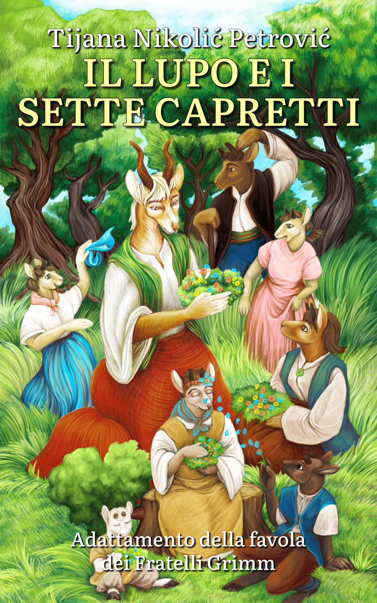 Il lupo e i sette capretti - Front Cover