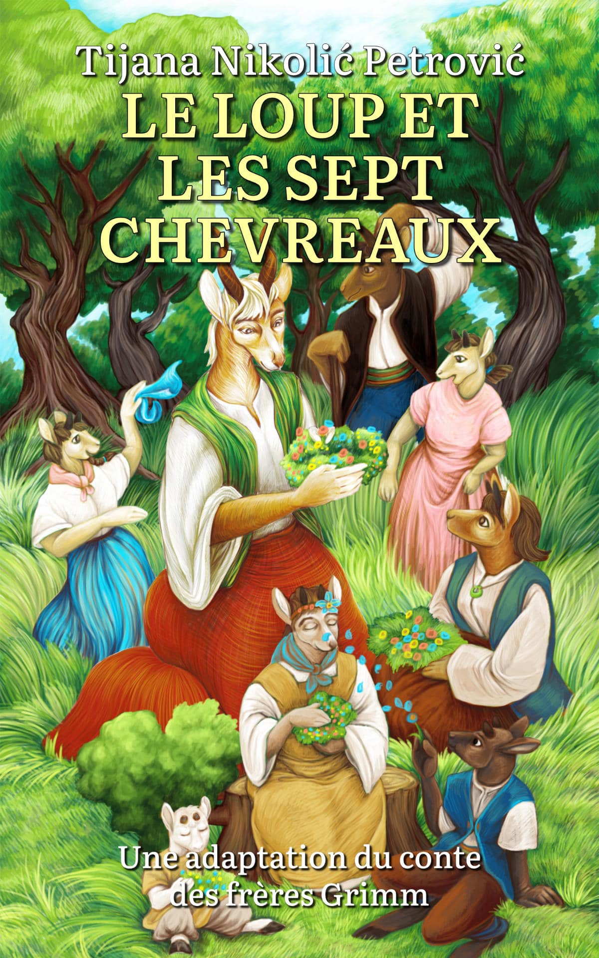 Le Loup et les Sept Chevreaux - Front Cover